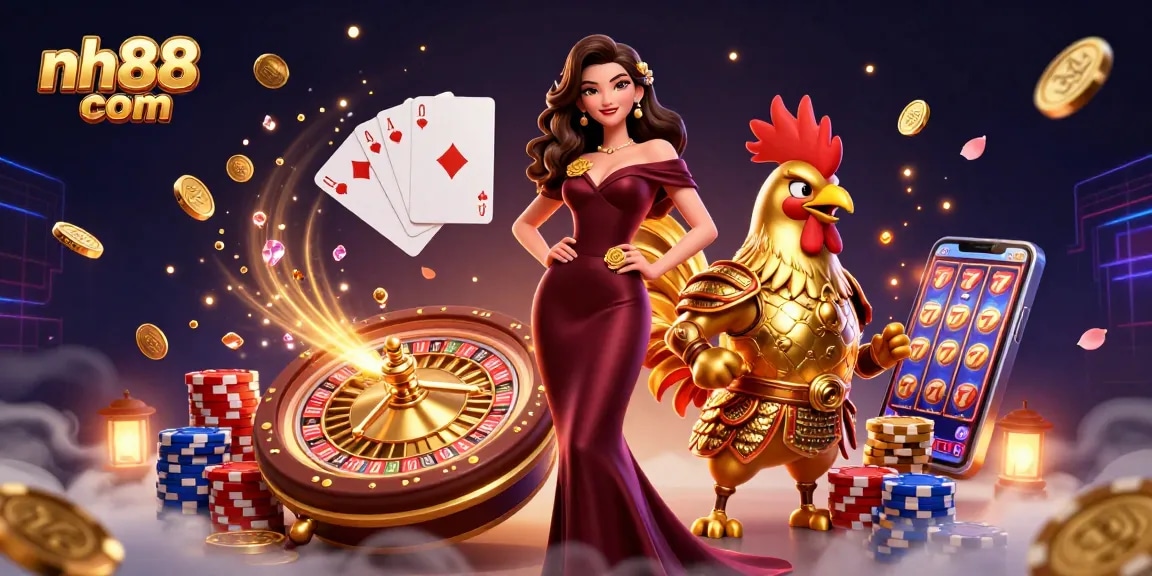 Engage in thrilling entertainment at nh88 com with vibrant gaming elements and a captivating atmosphere.