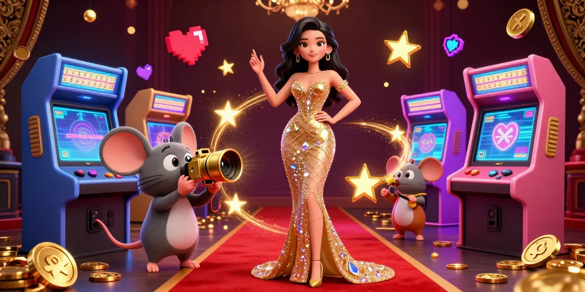 Engage with thrilling gameplay at ww88, showcasing vibrant 3D characters and dynamic gambling elements in a luxurious setting.