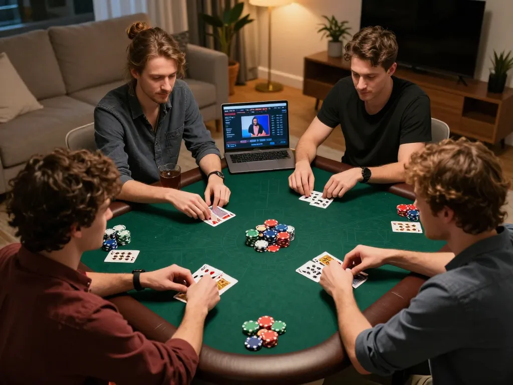 Watch players strategize their next move in a lively online poker game at hay88x, enhancing their gaming experience.