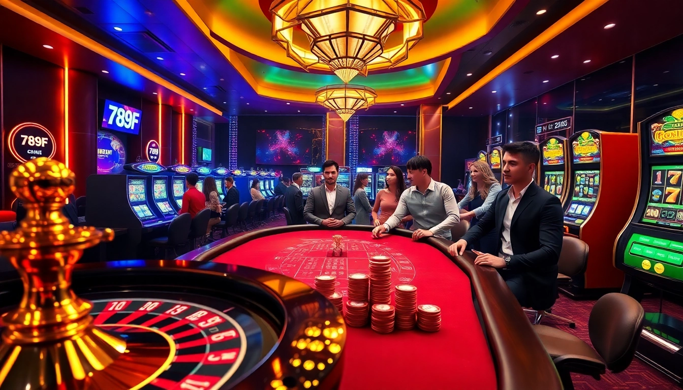 Experience high-stakes gaming at https://789fcom.asia/ with engaging roulette wheels and vibrant slot machines.