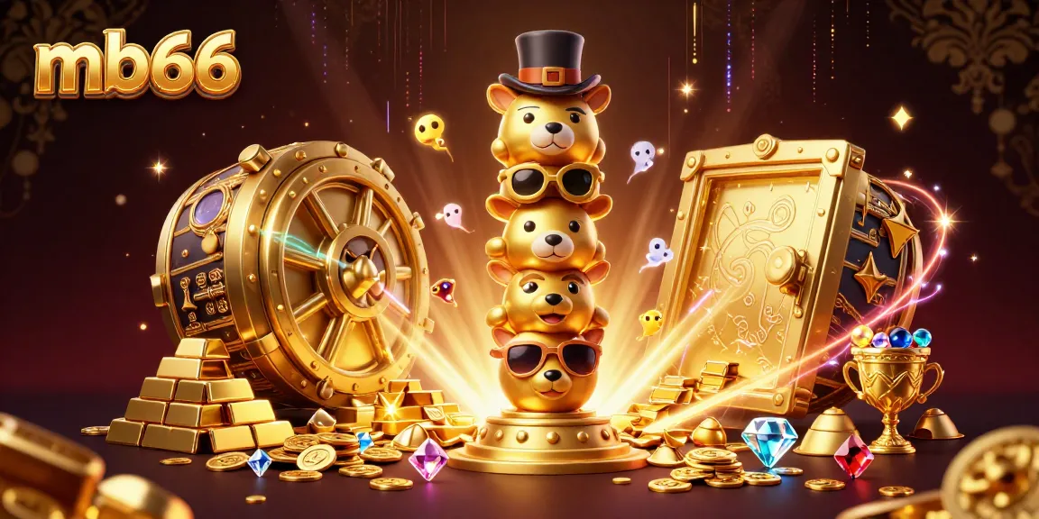 Engage with mb66's vibrant casino adventure featuring a golden totem and treasure elements.
