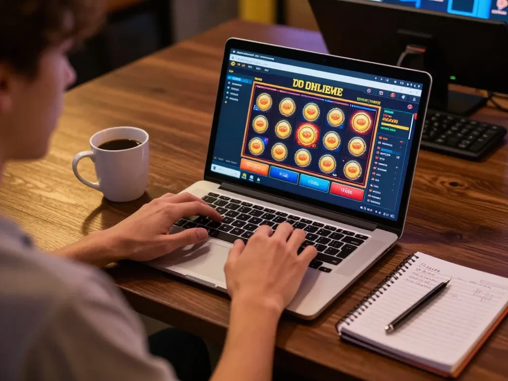 Engaging online gaming scene showcasing the interface of หน้าแรก 12PLAY with a player immersed in strategy.
