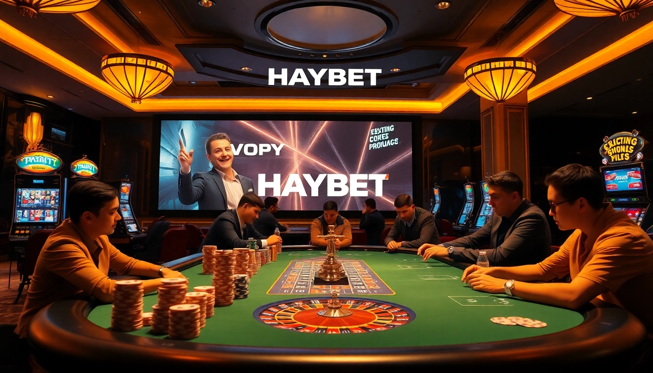 Experience the excitement of HAYBET casino with high-stakes poker and stunning visuals.