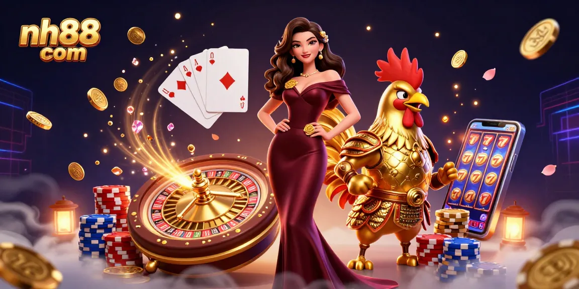 Engage in thrilling entertainment at nh88 com with vibrant gaming elements and a captivating atmosphere.