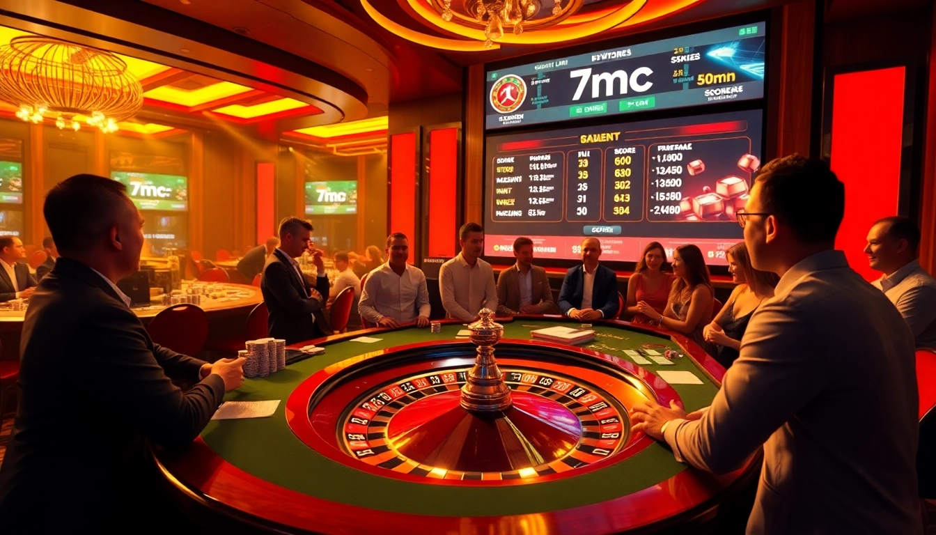 Engage in high-stakes action at the vibrant poker table with 7mcn live scores.