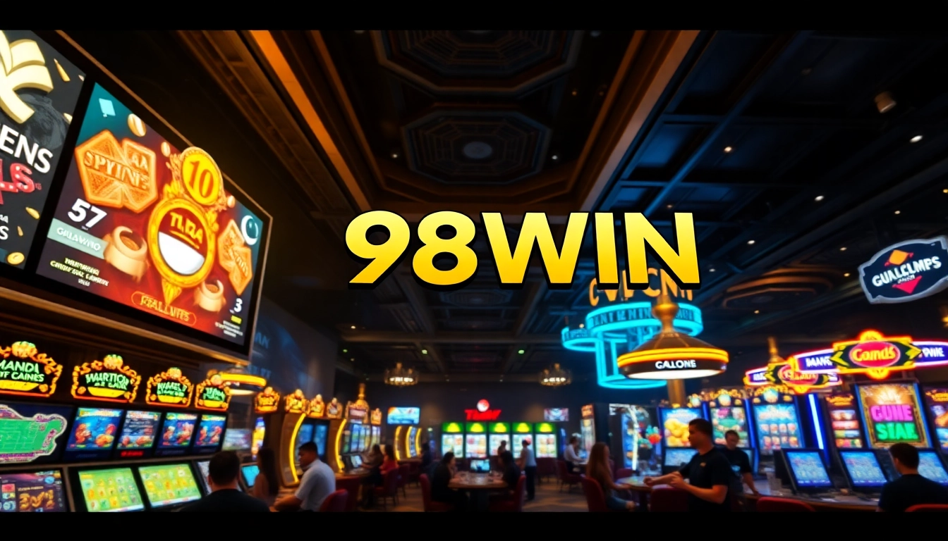 Experience the thrill of online gambling at https://98wincom.wiki/ with exciting games in a luxurious casino setting.