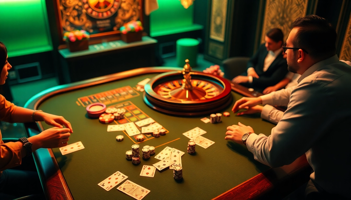 Engage with thrilling online gambling at https://hitclub7.org/ with vibrant casino visuals featuring chips and cards.