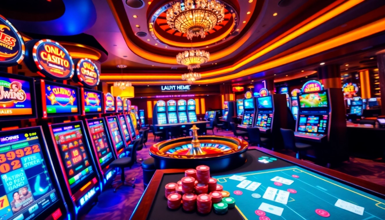 Spin to win at https://l567.tech/ with exciting slot machines and vibrant casino ambiance.