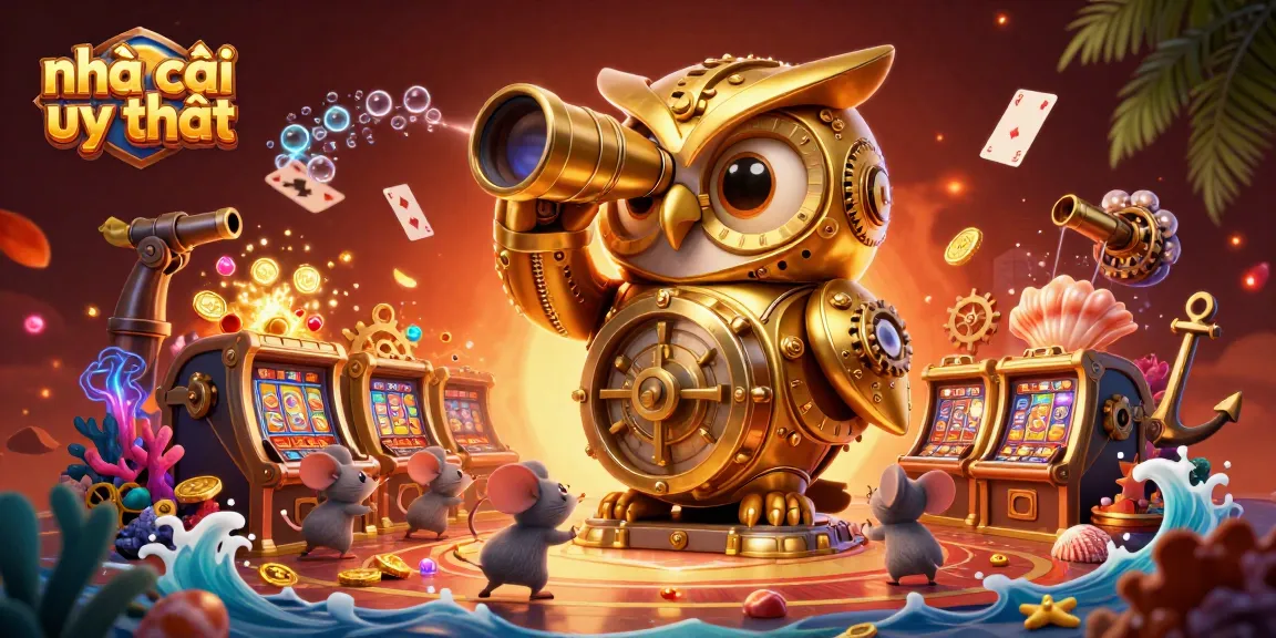 Explore the vibrant world of nhà cái uy tín with exciting 3D casino characters and elements.
