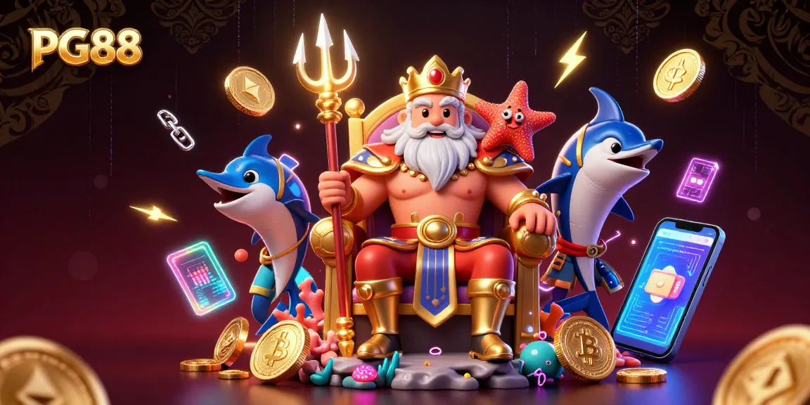 Spin the reels and win at PG88 with dynamic crypto elements and vibrant casino visuals.