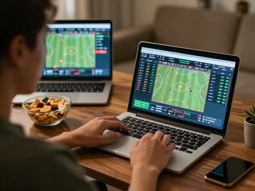 Get ready to place your bets with nhà cái uy tín Sunwin, as a user engages with exciting sports betting options online.