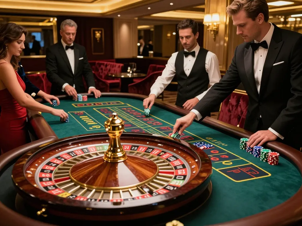 Experience the thrill of high-stakes play at QQ88pro Vip roulette tables in a luxurious casino setting