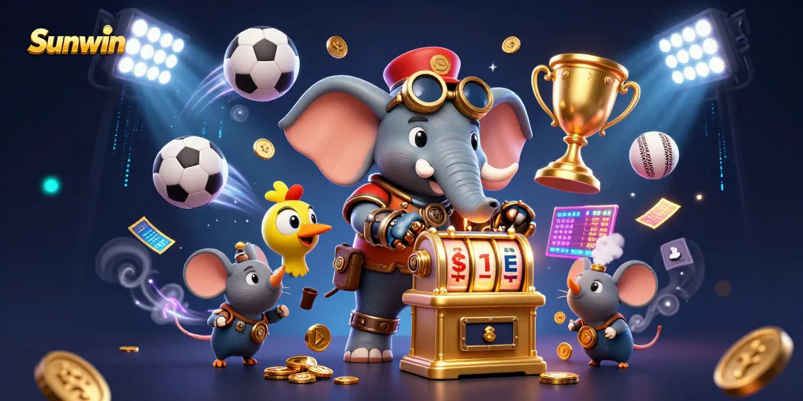 Experience thrilling slots at Sunwin with our steampunk engineer and exciting game elements