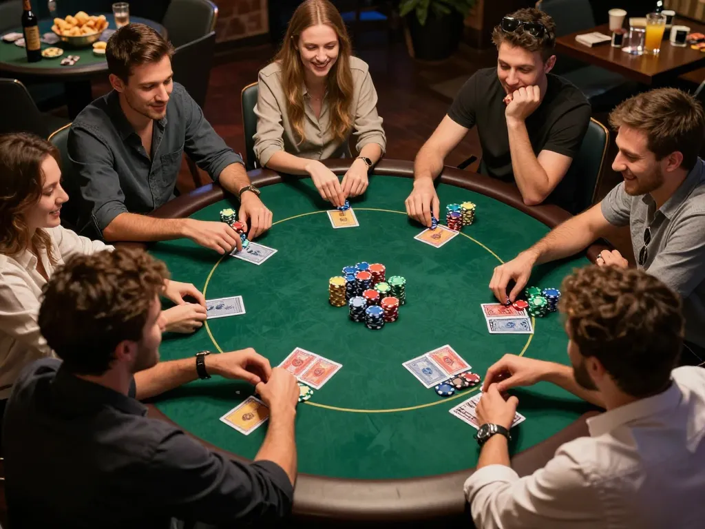 Socolive offers an exciting online poker game session, showcasing friends sharing their strategies and fun.
