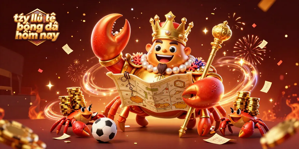 Experience the excitement of tỷ lệ bóng đá hôm nay with thrilling sports betting elements in a vibrant scene.