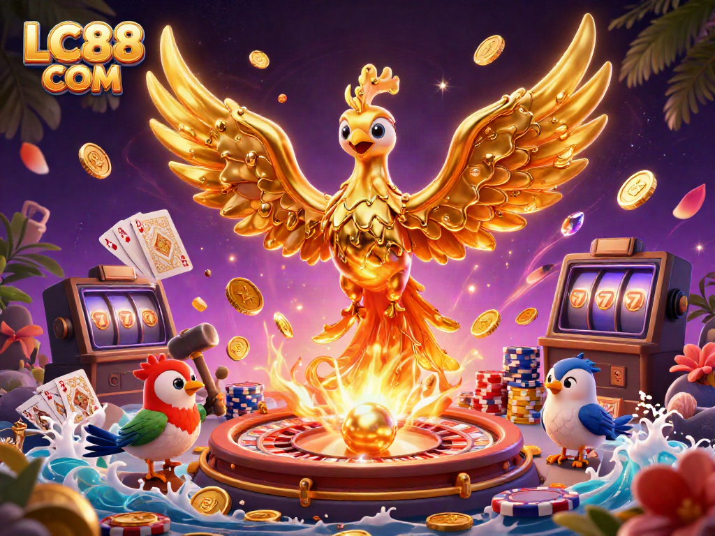 Experience thrilling excitement with LC88 COM's captivating online casino gaming scene.