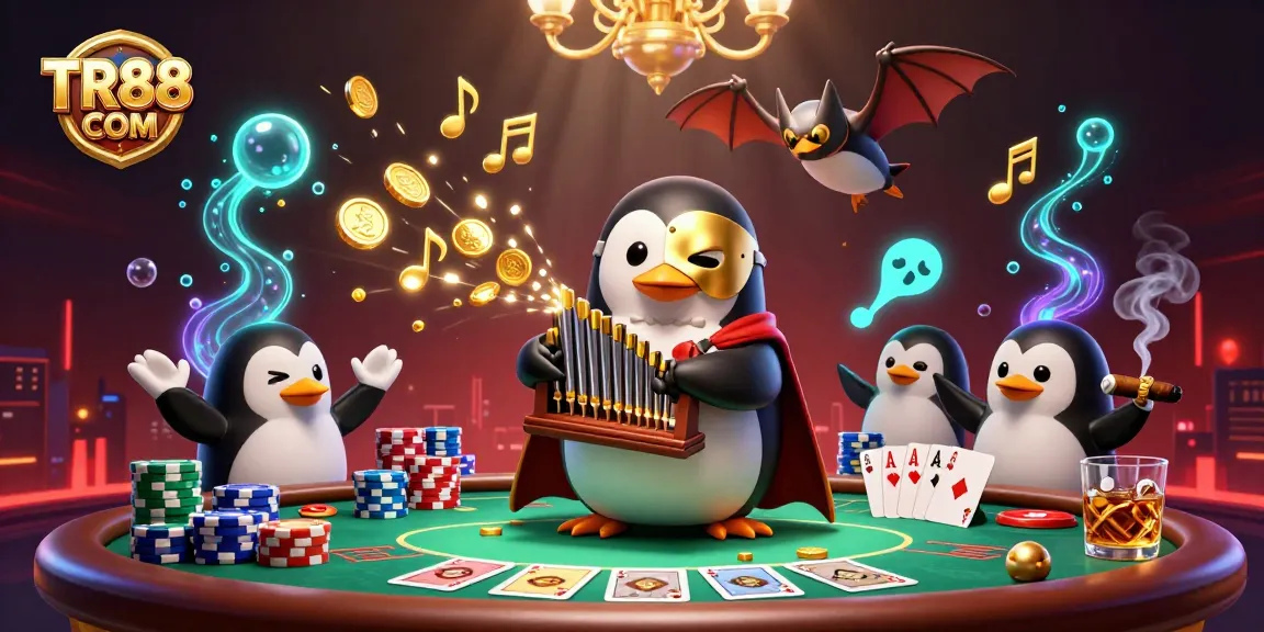 Play exciting games at TR88 COM with a vibrant casino atmosphere in a dynamic arcade setting.