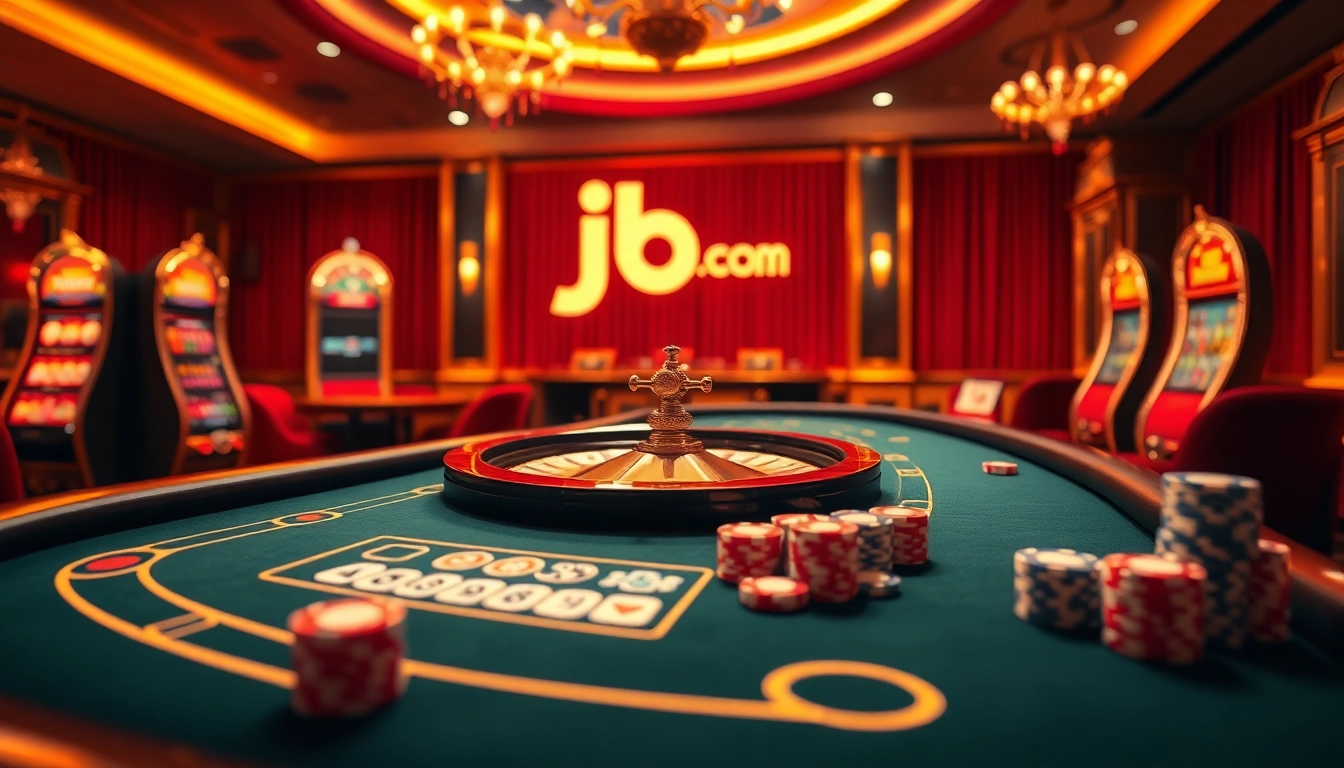 Engage in thrilling online gambling at jbo.com with luxurious casino games and vibrant interfaces.