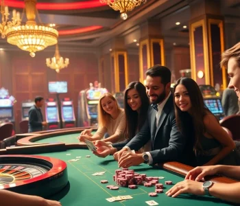 Experience the thrill of gaming at TK88 Casino with interactive tables and exciting slot machines.
