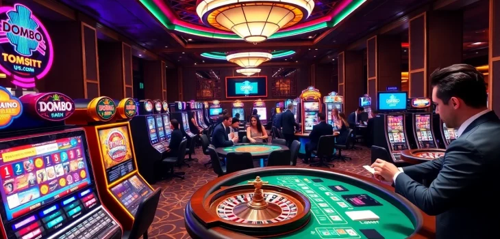 Experience the thrill of dom88.us.com with vibrant slot machines and sophisticated gaming.