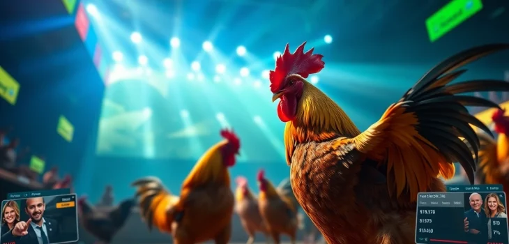 Live online cockfighting experience at sv368win.live with dynamic betting interface.