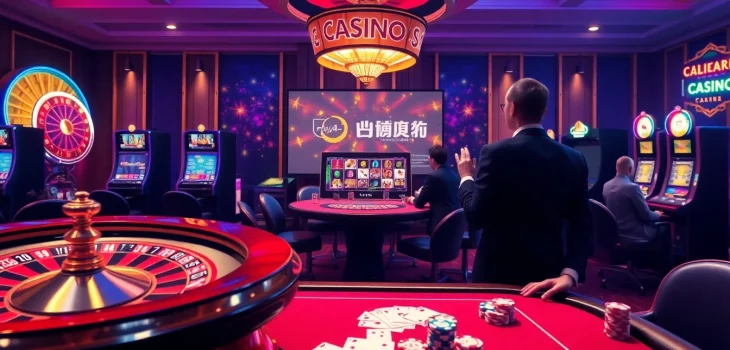 Players enjoying a thrilling game at 8day.cn.com, featuring vibrant casino elements.