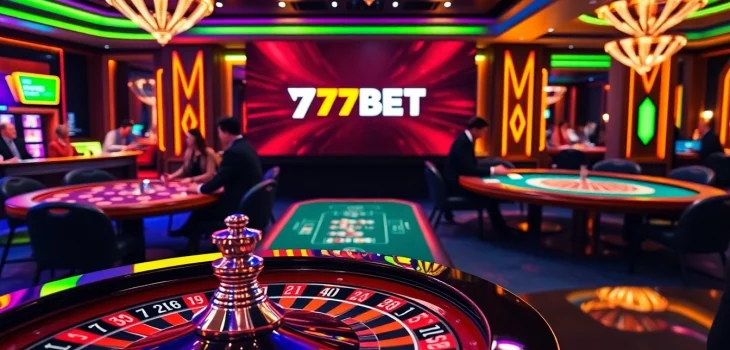 Engage with thrilling poker and blackjack games at 77BET's luxurious casino.